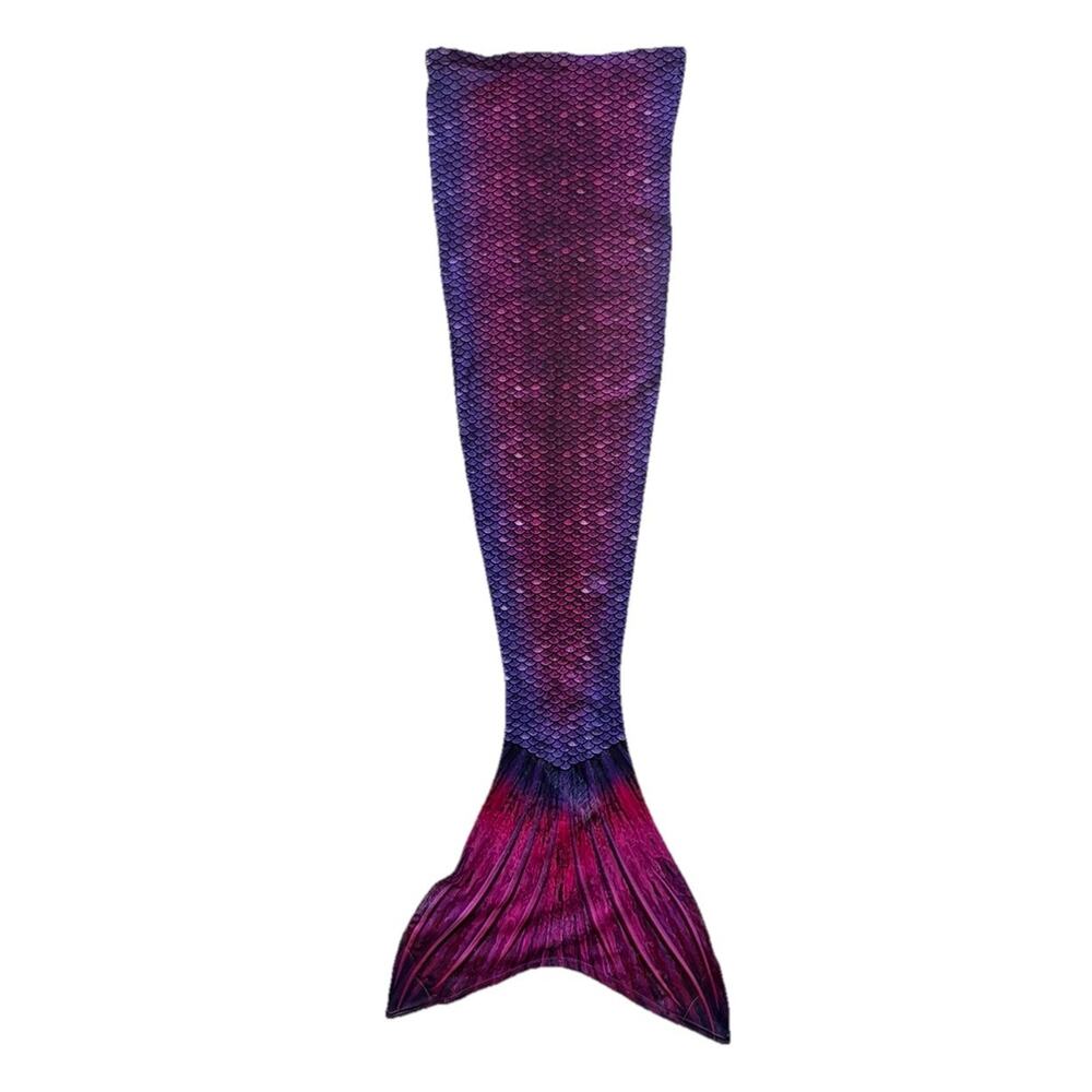 Sun Tails Youth XL Pink Mermaid Tail Costume Stretchy Ocean Beach Costume